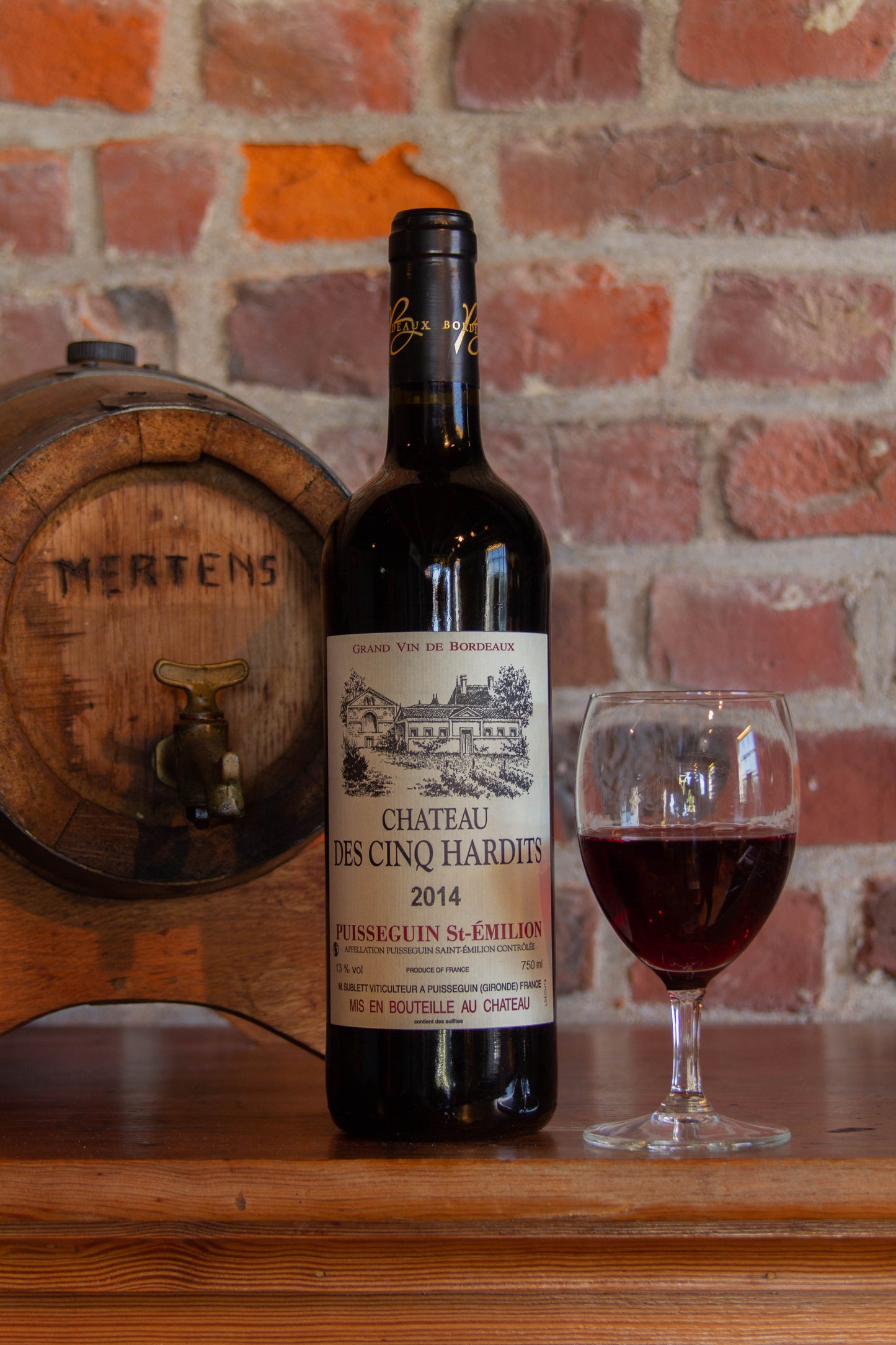 Puisseguin Saint-Emilion Château des Cinq Hardits